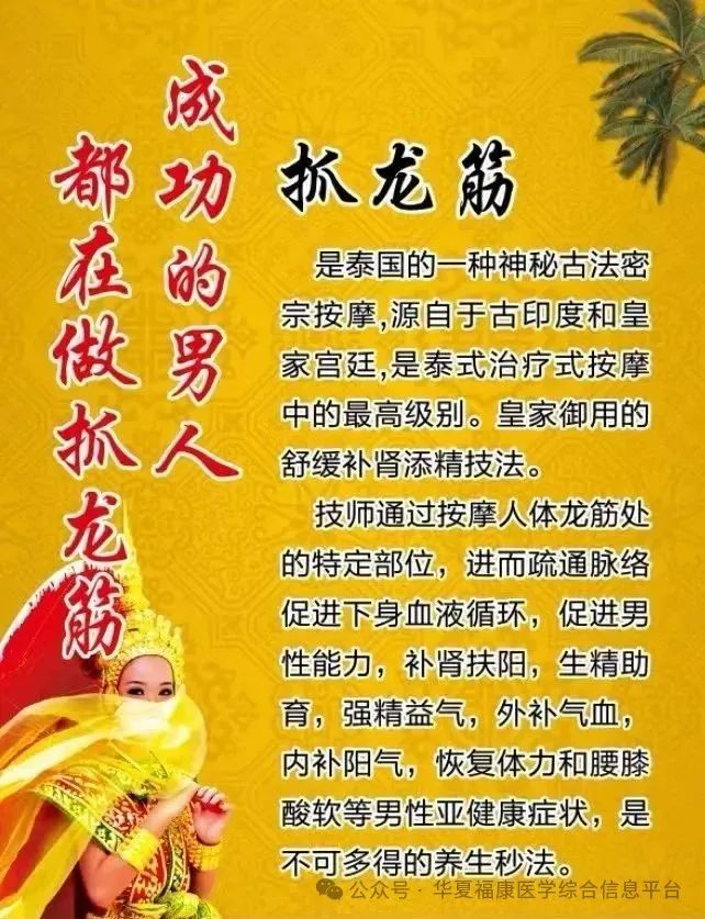 马龙飞马氏正统泰国古法抓龙筋培训班 源于古印度，盛行于泰国